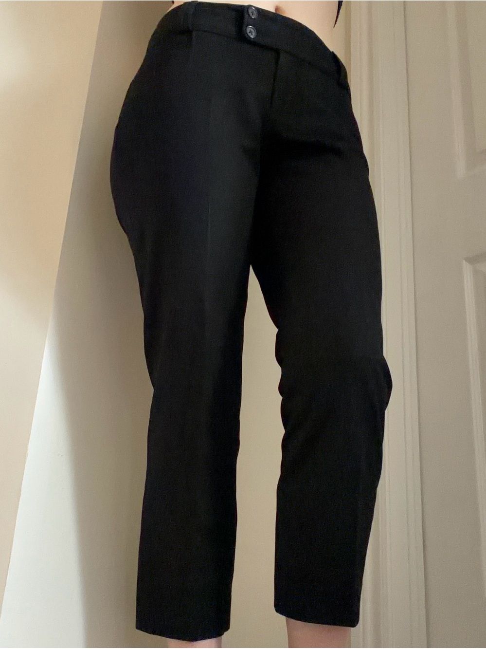 Banana Republic Y2K low rise capri slacks